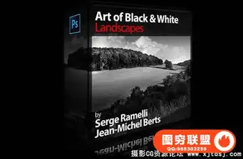 Serge 梅利-黑与白的艺术: 风景