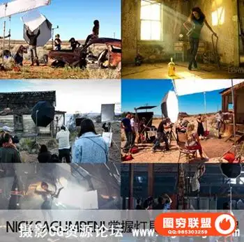 303-BG-摄影师 Nick Saglimbeni 掌握灯具照明摄影布光教程第1卷