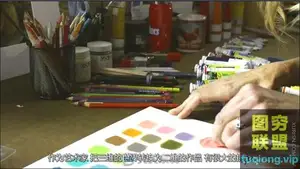 中文字幕翻译教程《色彩应用基础视频教程》