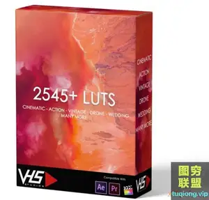 2545+vhsstudio影视级LUT调色预设合集包VHS? 2545+ Luts Package