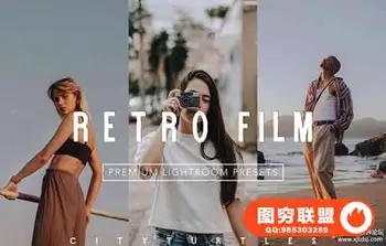 复古电影胶片Lightroom预设+移动APP预设 RETRO FILM Lightroom Presets