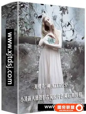 海螺壳-小清新人像摄影古风质感胶片色调后期教程含预设