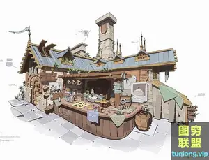 毛巾场景插画设计第四期[画质一般]