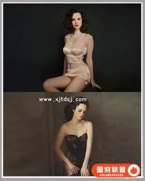 苏布莱斯摄影 – Photoshoots – 复古内衣和贴图