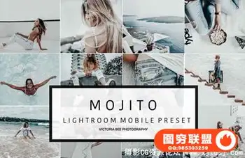 旅行博客摄影师不饱和褪色高光手机版lr预设 Mobile Lightroom