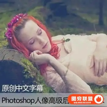 F203—PS顶级人像风景摄影后期调色教程 中文字幕 黑白照上色朦胧色