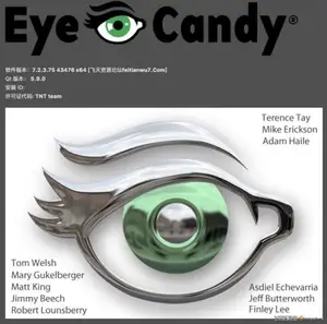 ps插件糖果滤镜Exposure Software Eye Candy v7.2.3.96汉化版|WinX64(支持CC2020)-ps滤镜插件
