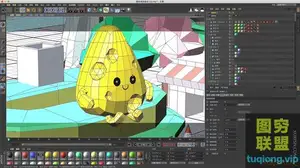 芝士学院 C4D训练营-14天集体创作梦想小镇 高清画质