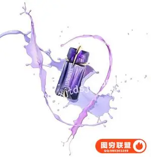 Photigy – 产品摄影BTS:外星人香水瓶射击 – 和一些紫色油漆