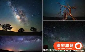 银河系星空摄影后期Lightroom预设 Starry Nights