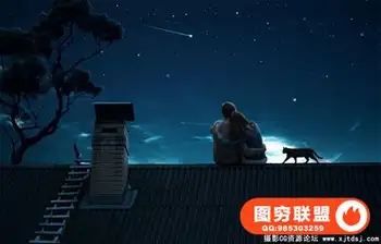 ps漂亮人像夜景合成视频教程-Romantic Night