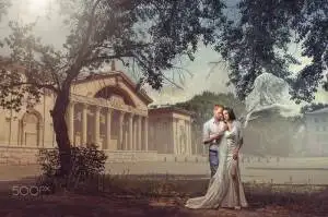 俄罗斯摄影师 Dmitry Usanin 文艺复兴时期婚礼照片后期合成与光影塑造教程