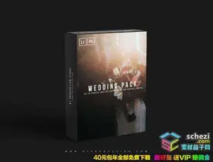 [胶片预设-lr预设][胶片] 彩色打印胶片婚礼Lightroom预设