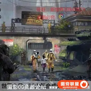 Tyler Edl–大气PS合成战争场景后期教程附带素材