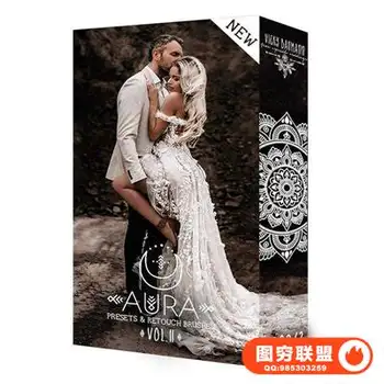 维基·鲍曼(Vicky Baumann)艺术婚礼LR预设 AURA lightroom预设+润饰刷第2卷