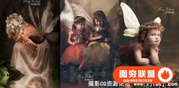 chaisinglight–Photoshop天使肖像工作