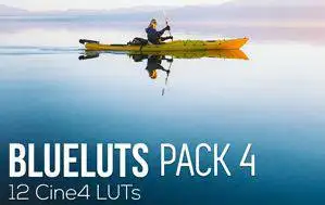 [LUTs预设]蓝色LUTS视频调色BLUELUTS PACK 4-Cine4 LUTS