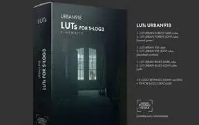 [LUTs预设]索尼S-log3颜色分级的电影级LUTS预设”Urban-918″