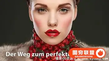 国际顶级人像摄影化妆与PS后期上妆教程 影楼化妆技巧