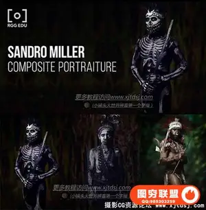 RGGEDU -Portraiture with Sandro Miller人像摄影与后期附带素材