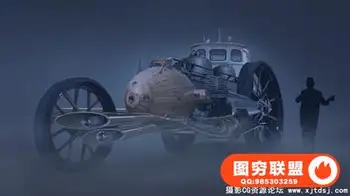 在PS图象处理软件创建一个蒸汽朋克的概念车ps新手教程