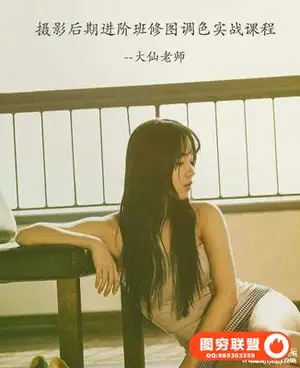 大仙老师-影楼日系韩式胶片摄影后期进阶班修图调色实战课程含素材