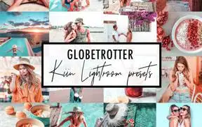 [日系|网红-lr预设]环球观光旅拍-活力橙蓝强调色调 KIIN GLOBETROTTER SUMMER Lightroom Presets