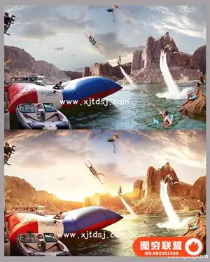 Epic Summer Tutorial–夏日后期合成调色修饰附带素材