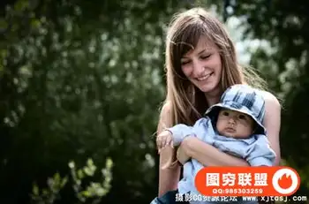 自然光的环境下人物像摄影