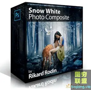 Kelvin Designs – PS白雪公主照片特效合成视频教程