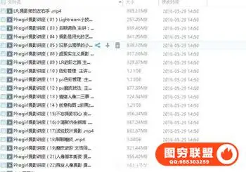 PhoGirl人像构图用光美姿胶片小清新情绪片视频课程[国语教程]