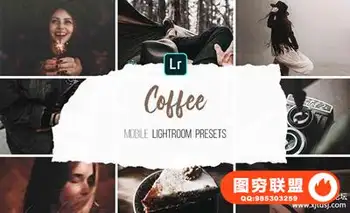 咖啡电影色调移动手机版LR预设Mobile Lightroom Presets – Coffee