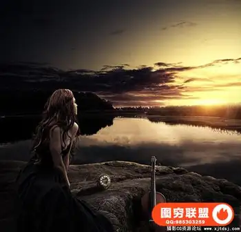 ps人像合成教程-Timeless