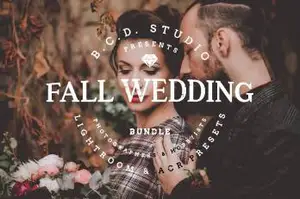 30款秋季婚礼人像质感肤色效果+ACR预设