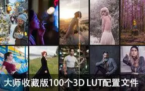 [LUTs预设]RGGEDU大师收藏版100个3DLUT创意色彩分级包