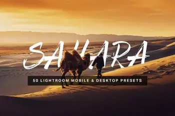 [人文旅行-lut/lr预设]沙漠通透旅拍风+3DLUT预设 sparklestock Sahara Lightroom Preset and LUTs