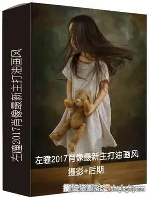 左瞳儿童肖像最新主打油画风精选合集
