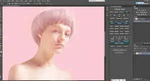 ps插件人像精修D&B/中性灰/高低频/扩展面板[中文]支持MAC/WIN-ps滤镜插件