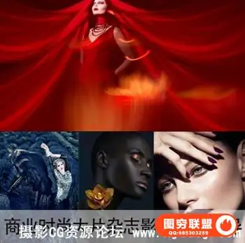305-BG-最新高端商业时尚大片杂志级影棚全面系统摄影布光指导