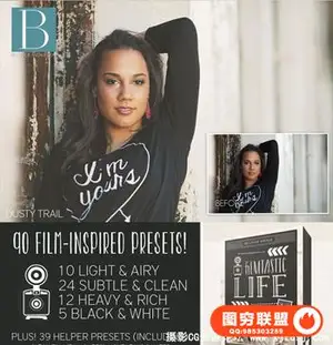 Bellevue Avenue 电影胶片Lightroom预设 Filmtastic Life