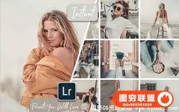 INS摄影师网红人像Lightroom预设+手机版预设Instant Lightroom Presets
