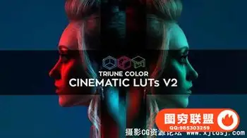 电影视频调色LUT预设Triune Color: Cinematic LUTs V2 支持Capture One+LR