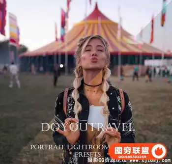 网红博主DoYouTravel人像Lightroom预设+手机版预设 Portrait Mobile