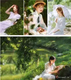 摄影师半梦爱复古唯美人像摄影前后期网络班课程[完整+素材]
