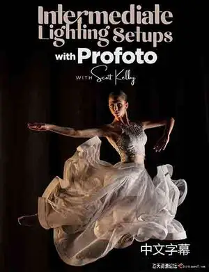 [人像]斯科特凯尔比Scott Kelby Profoto剧院舞蹈人像布光教程-中文字幕