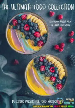 [胶片预设-lr预设][美食] 终极食品摄影后期胶片收藏 Lightroom预设