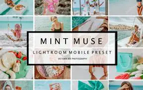 [日系|网红]夏季旅拍达人后期必备的INS风MINT MUSE,真心美!