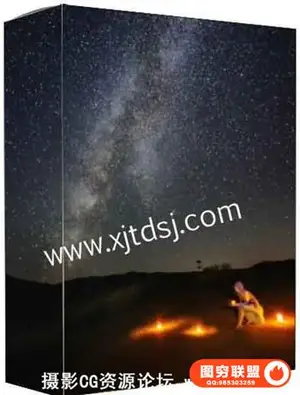Night Sky Photography – Milky Way and Star Trails星空夜空风景摄影