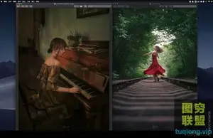 风景人像摄影大佬影叶 油画风人像 raw素材和前期后期教学