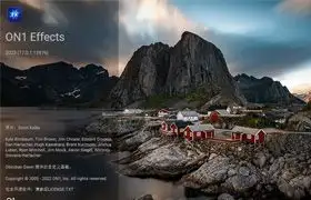 图片特效调色软件/PS滤镜ON1 Effects 2023 v17.0.2.13102 WINx64中文版